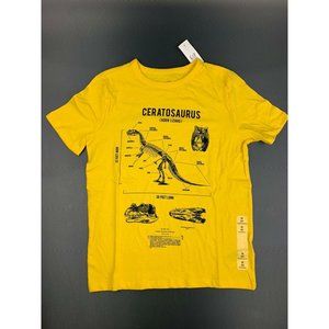 Gap Kids Boys' Graphic T-Shirt Canary Yellow Color